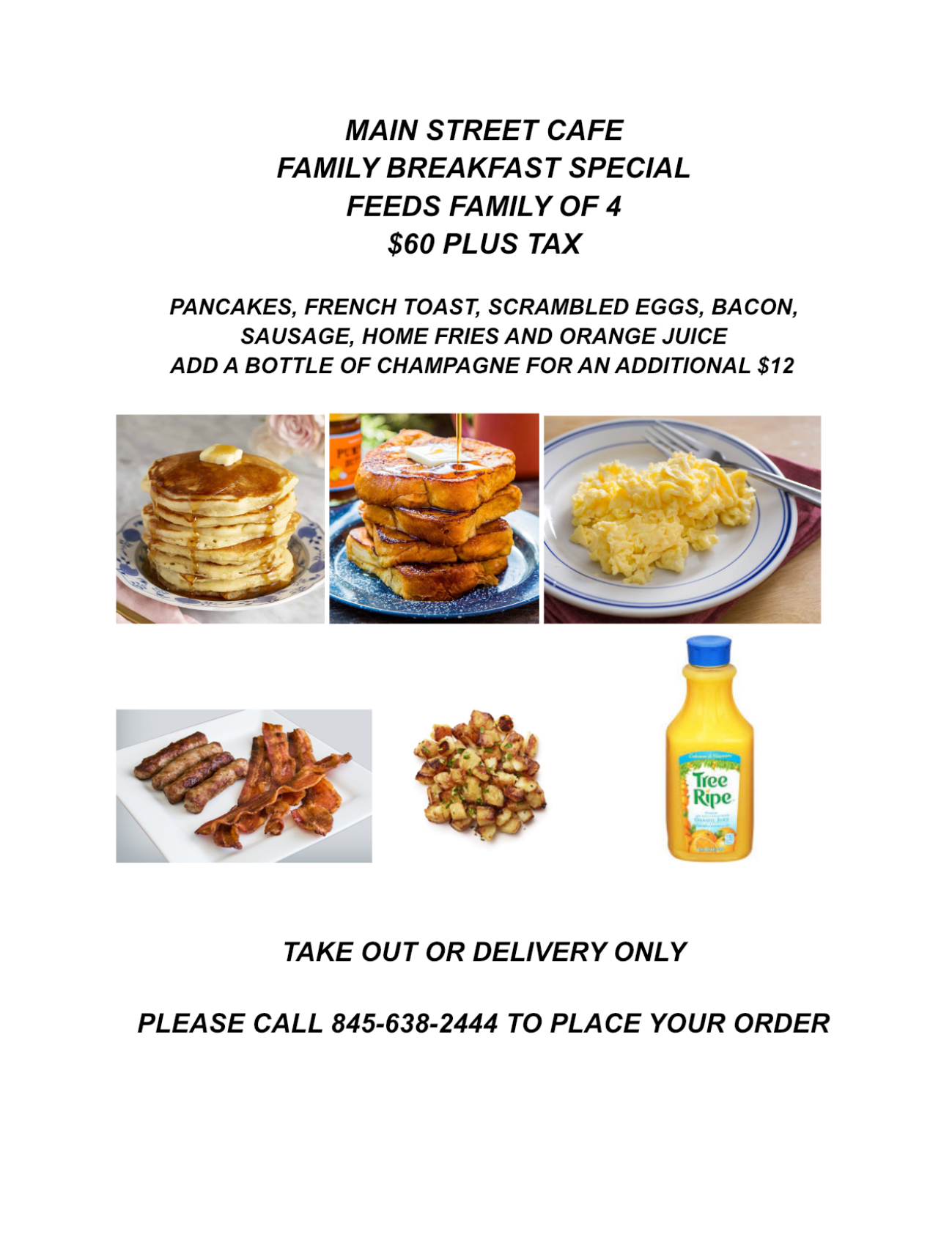 Family Breakfast Special